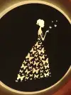 New furniture for bedroom and living room, butterfly dress, princess wall lamp, 2016 Application Scenario